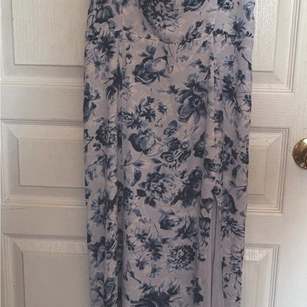 Abercrombie & Fitch woman's dress small petite Floral Maxi Dress nwt - Picture 4 of 8
